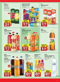 Ribola Katalog - Pregled kataloga iz trgovine Ribola, vrijedi od 06.05.2026 | Stranica: 19 | Proizvodi: Mineralna voda, Pepsi, Sok, Limeta
