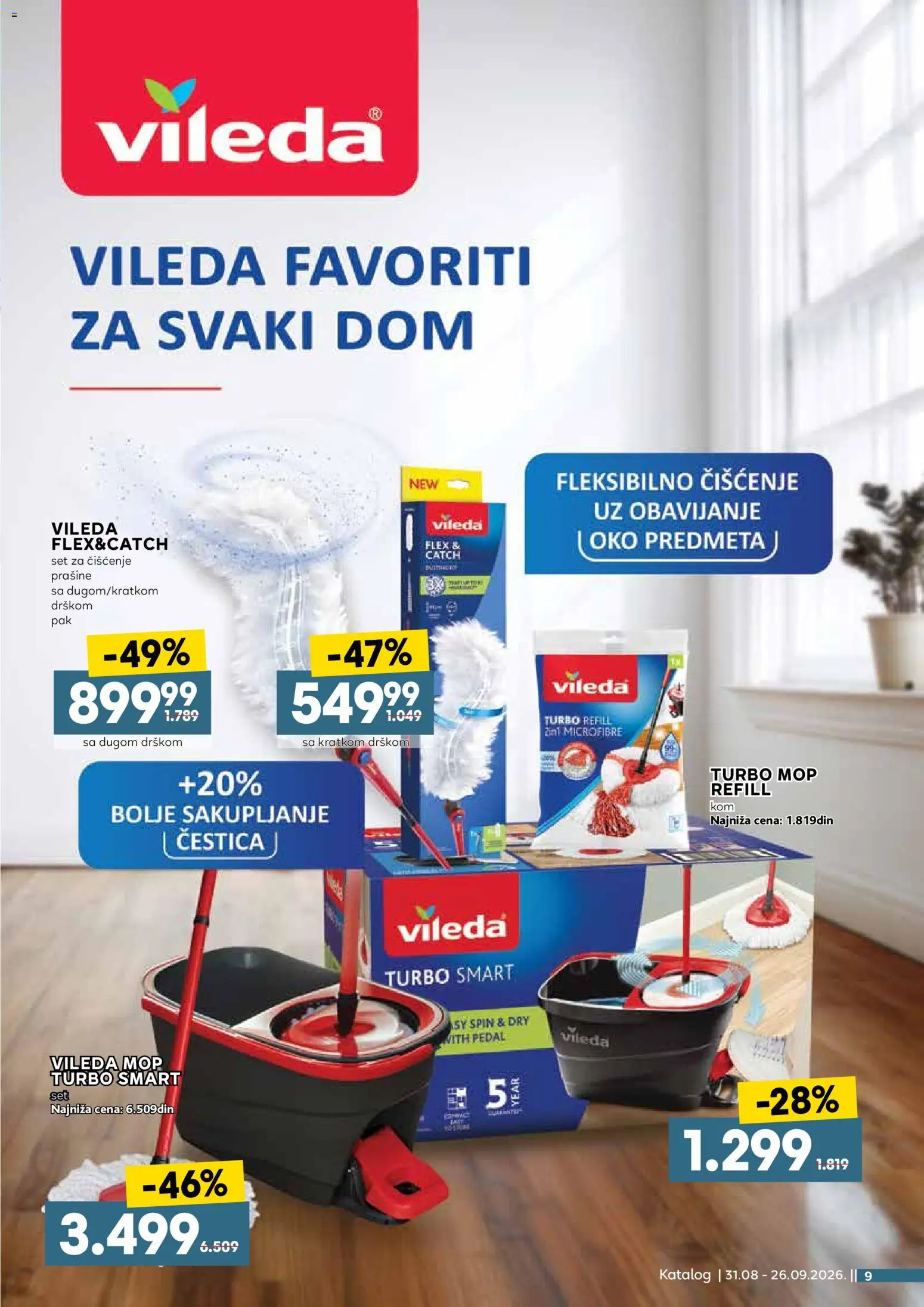 Idea katalog - važi od 31.08.2026 | Strana: 9 | Proizvode: Mop, Vileda