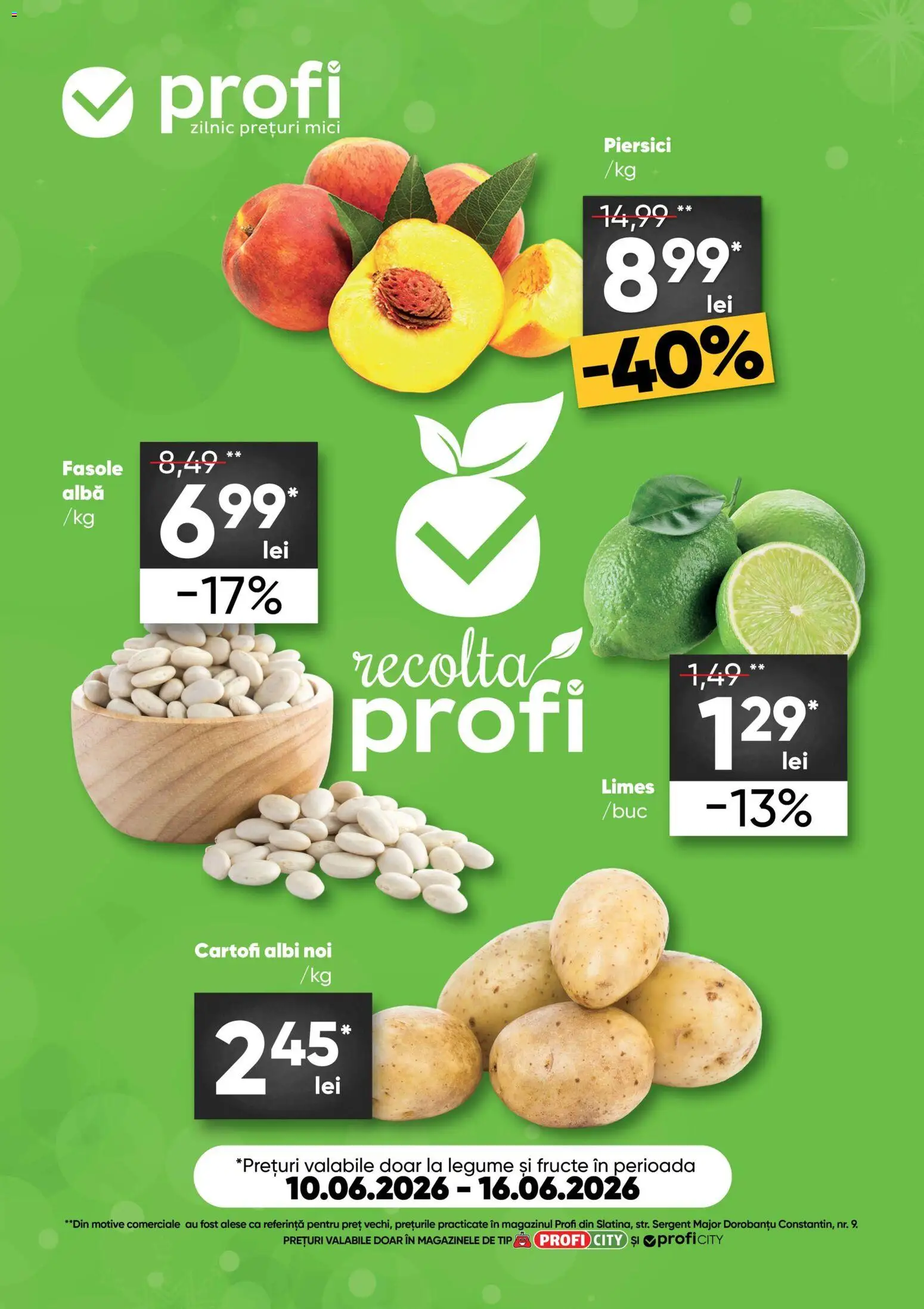 Noul catalog Profi – valabil de la 10.06.2026 | Pagină: 1 | Produse: Mici, Cartofi, Legume, Fructe