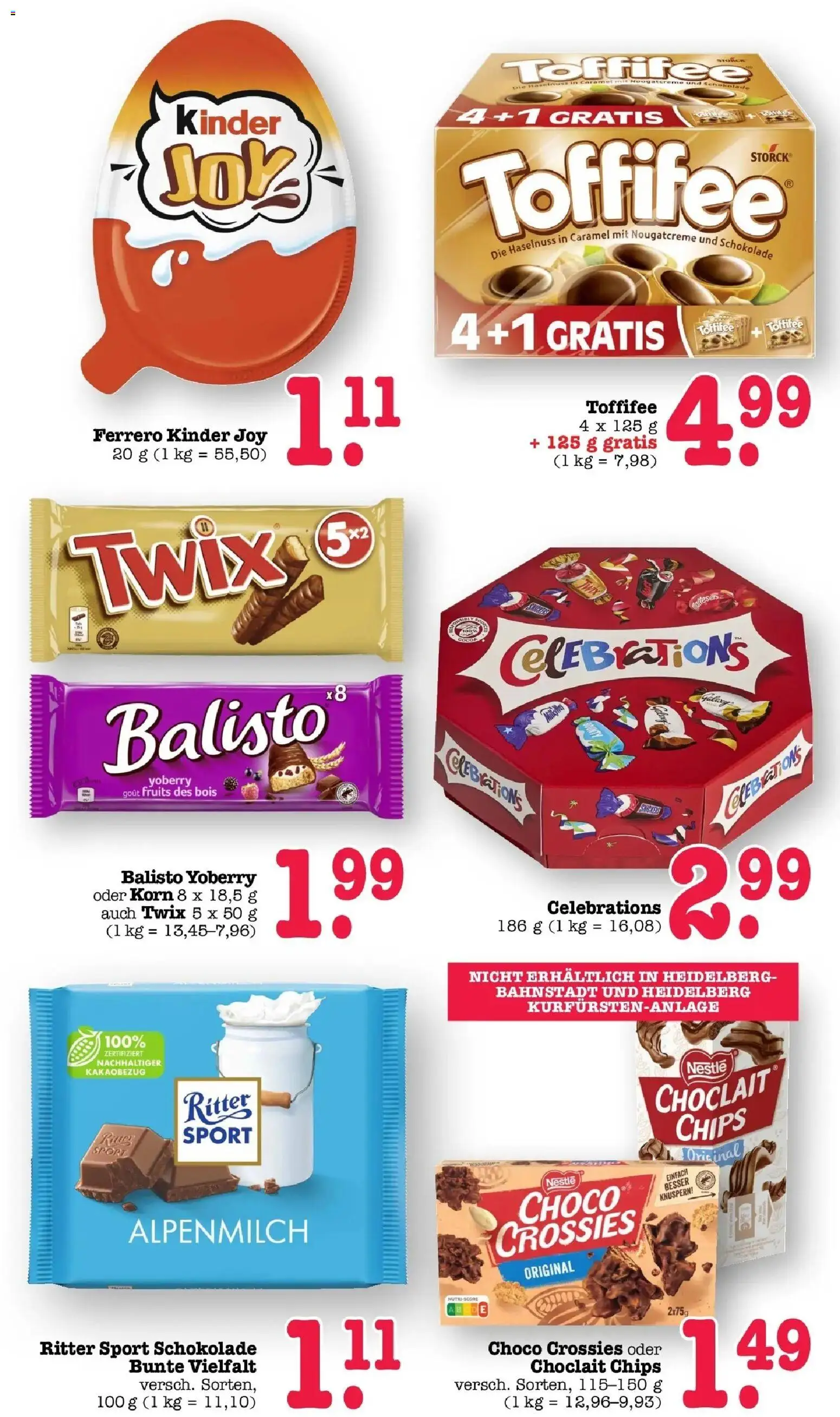 Edeka prospekt Wörth Am Rhein	 – gültig ab 27.04.2026 | Seite: 50 | Produkte: Schokolade, Ritter sport, Celebrations, Chips