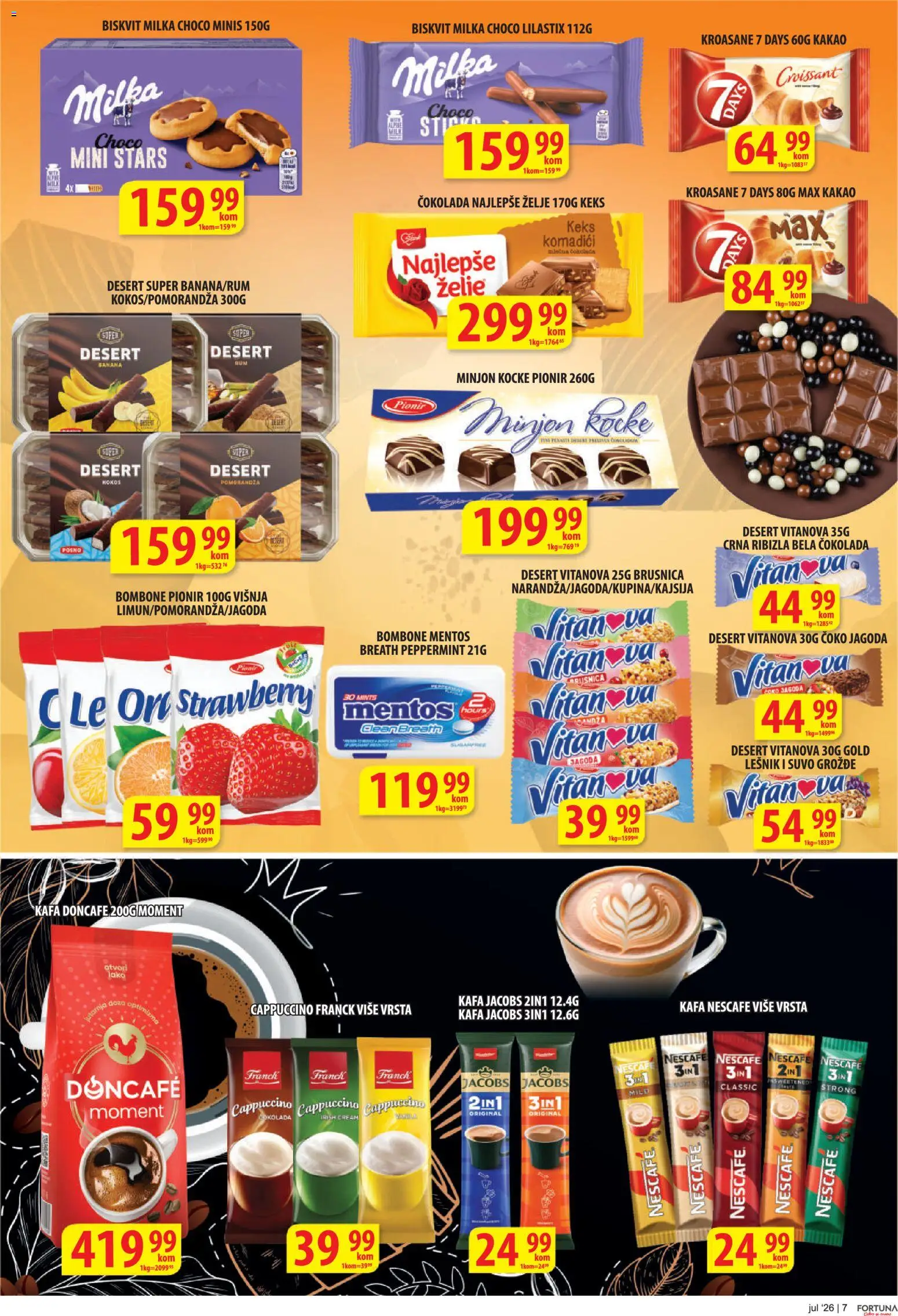 Fortuna Market katalog - važi od 08.07.2026 | Strana: 7