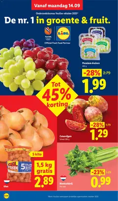 Bleekselderij, Per stuk - Voorbeeld van een folder van Lidl, geldig van 14-09-2026 | Pagina: 4
