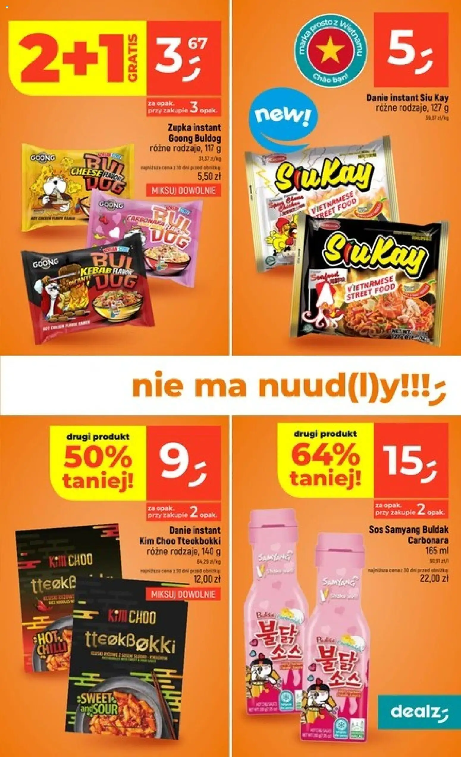 Dealz gazetka od 17.09.2026 | Strona: 23 | Produkty: Carbonara, Kebab, Sos