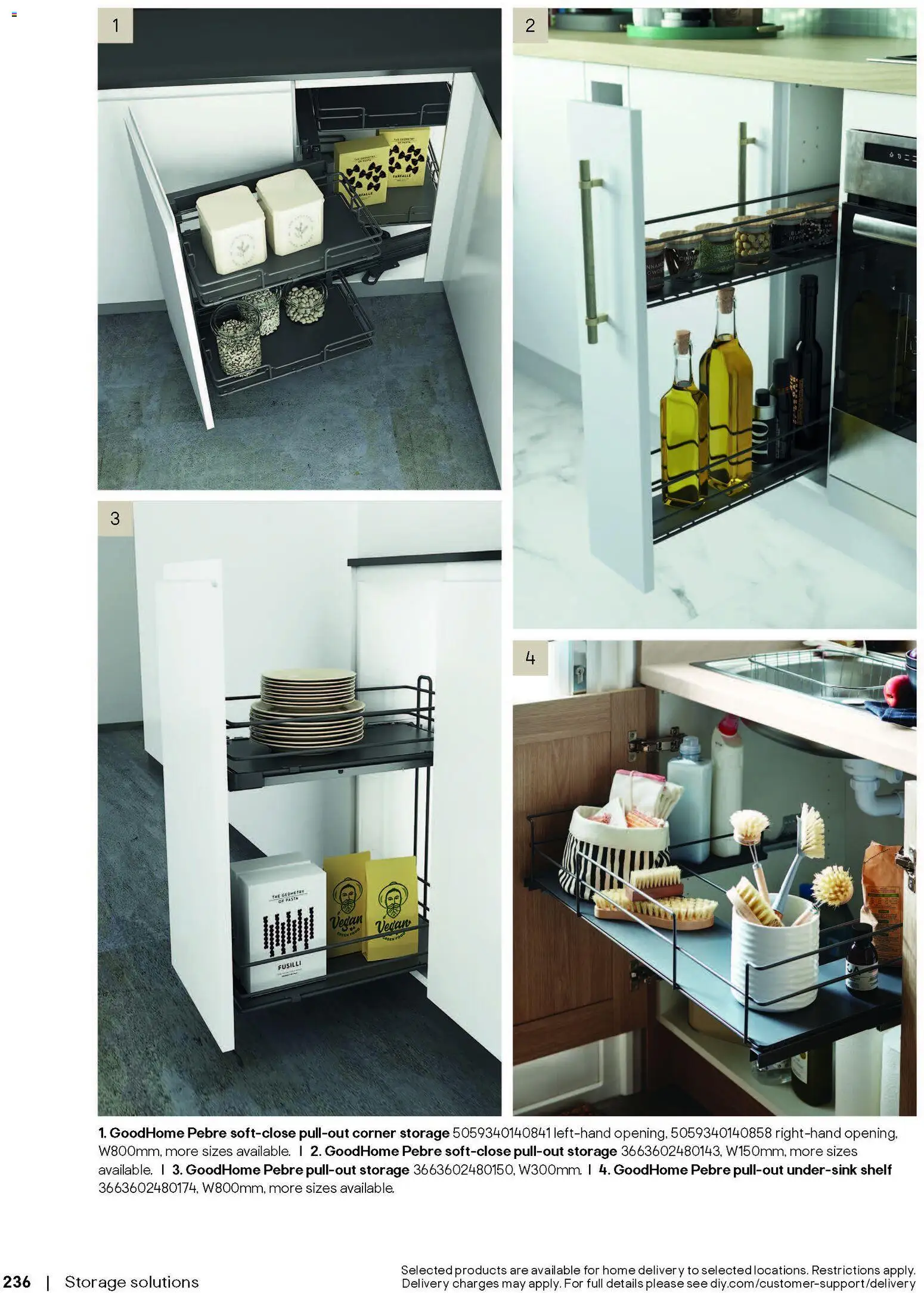 {H1} | Page: 238 | Products: Shelf, Pasta