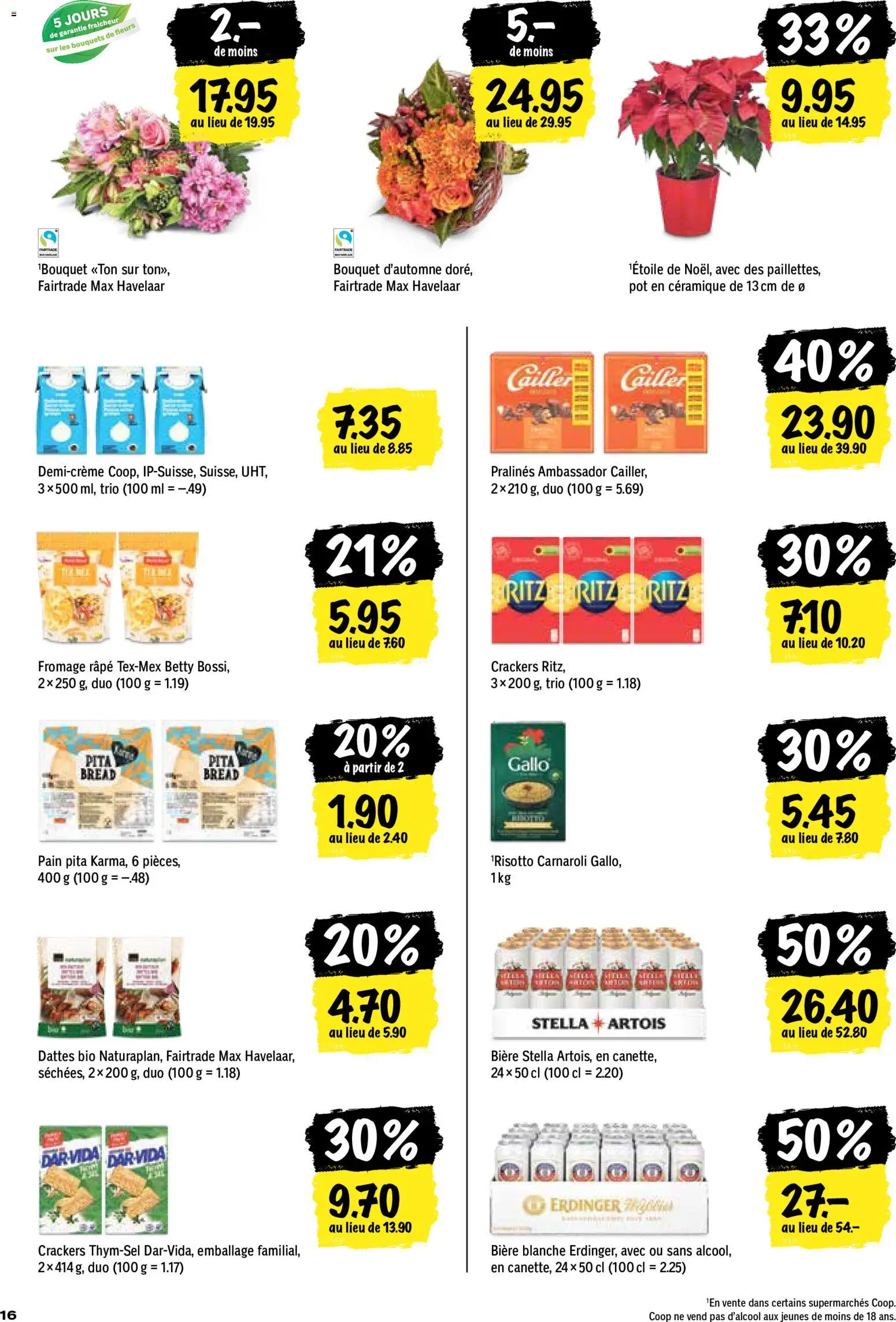 Coop aktionen FR – gültig ab 29.10.2026 | Seite: 16