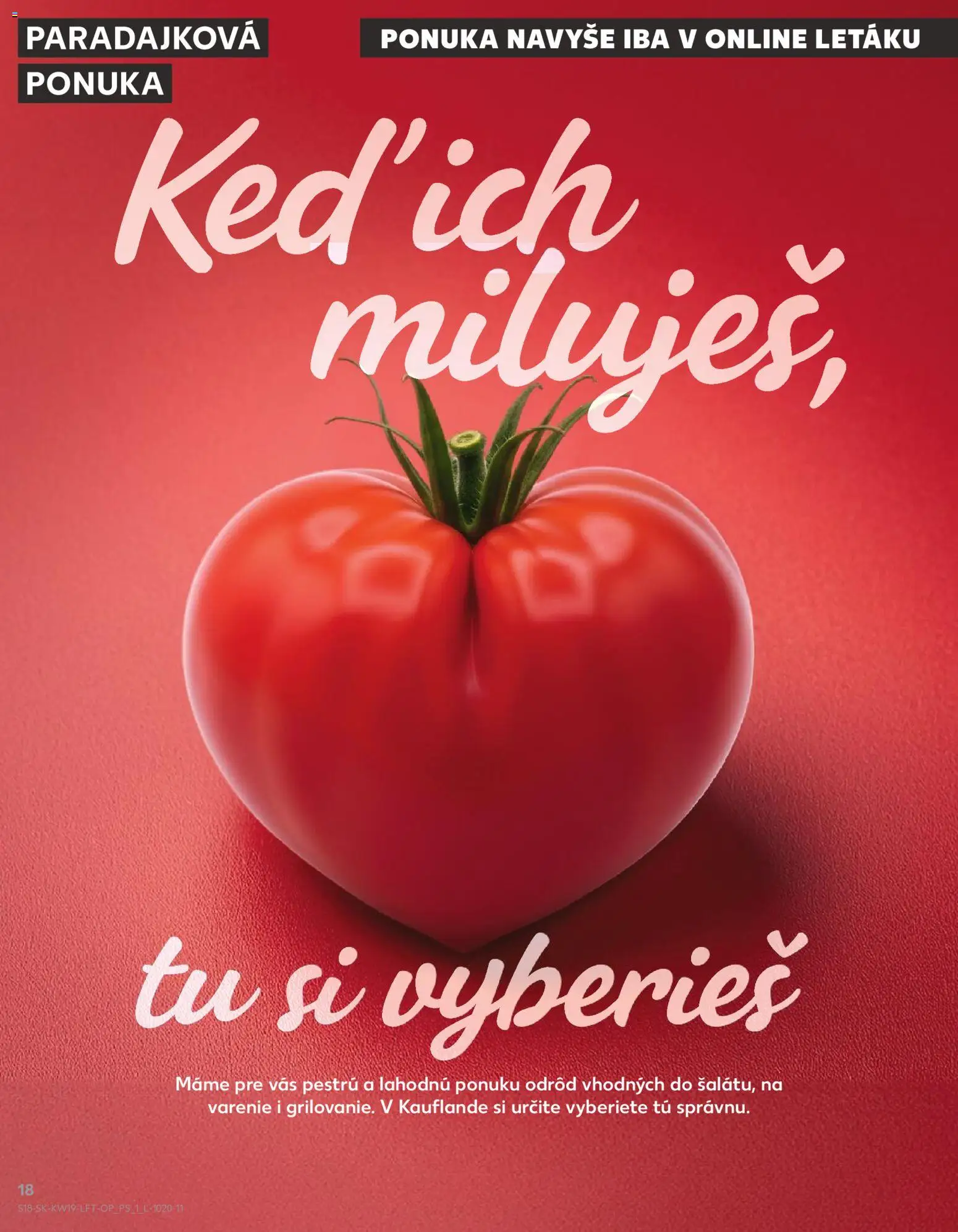 Kaufland SK akciós ujság - amely érvényes a következő dátumtól: 07.05.2026 | Oldal: 18