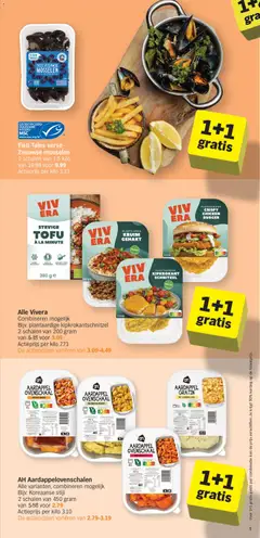 Albert Heijn Folder week / de la semaine 39 - Voorbeeld van een folder van Albert Heijn, geldig van 21/09/2026 | Pagina: 5 | Producten: Mosselen, Geraspte kaas, Kan, Tofu