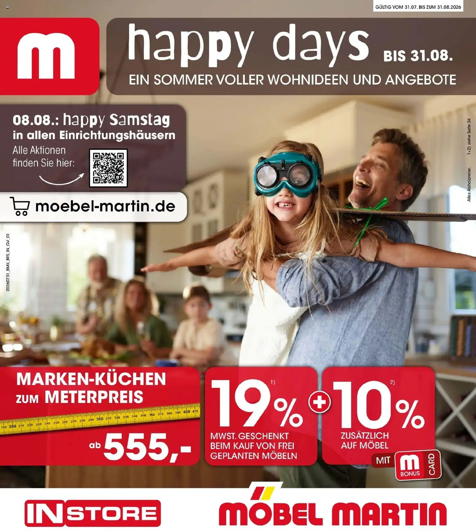 Möbel Martin Happy Days – gültig ab 31.07.2026 | Seite: 1