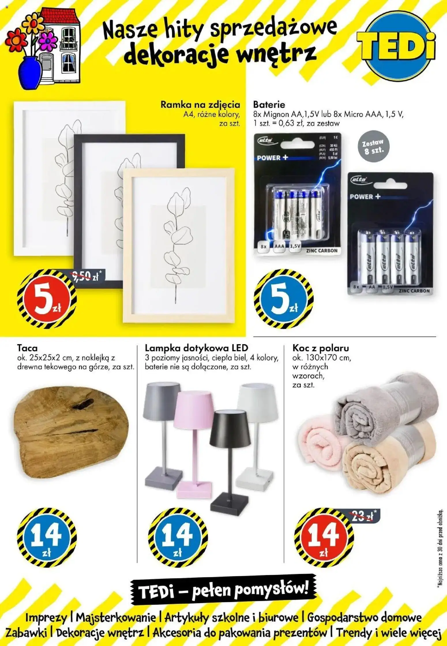 TEDi gazetka - Ożarów Mazowiecki od (15.10.2026 - 22.10.2026) | Strona: 11 | Produkty: Zabawki, Dekoracje, Ramka na zdjęcia, Ramka