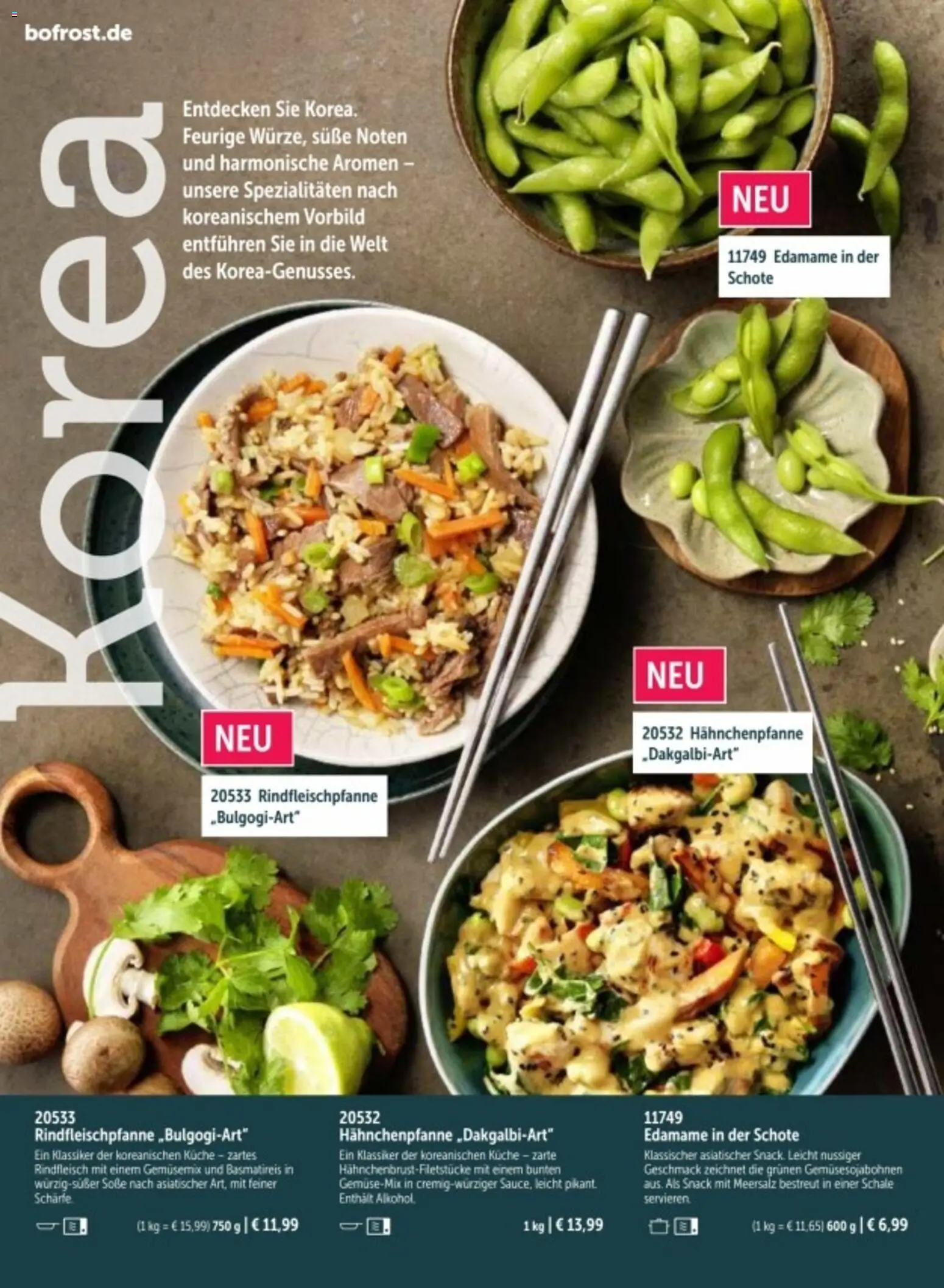 Bofrost Katalog – gültig ab 06.03.2026 | Seite: 106 | Produkte: Basmatireis, Küche, Soße, Rindfleisch