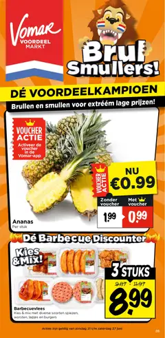 Vomar folder - Weekend folder - Voorbeeld van een folder van Vomar, geldig van 25-06-2026