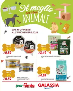 Anteprima del volantino Galassia volantino Pet Food valido a partire dal 19/10/2026