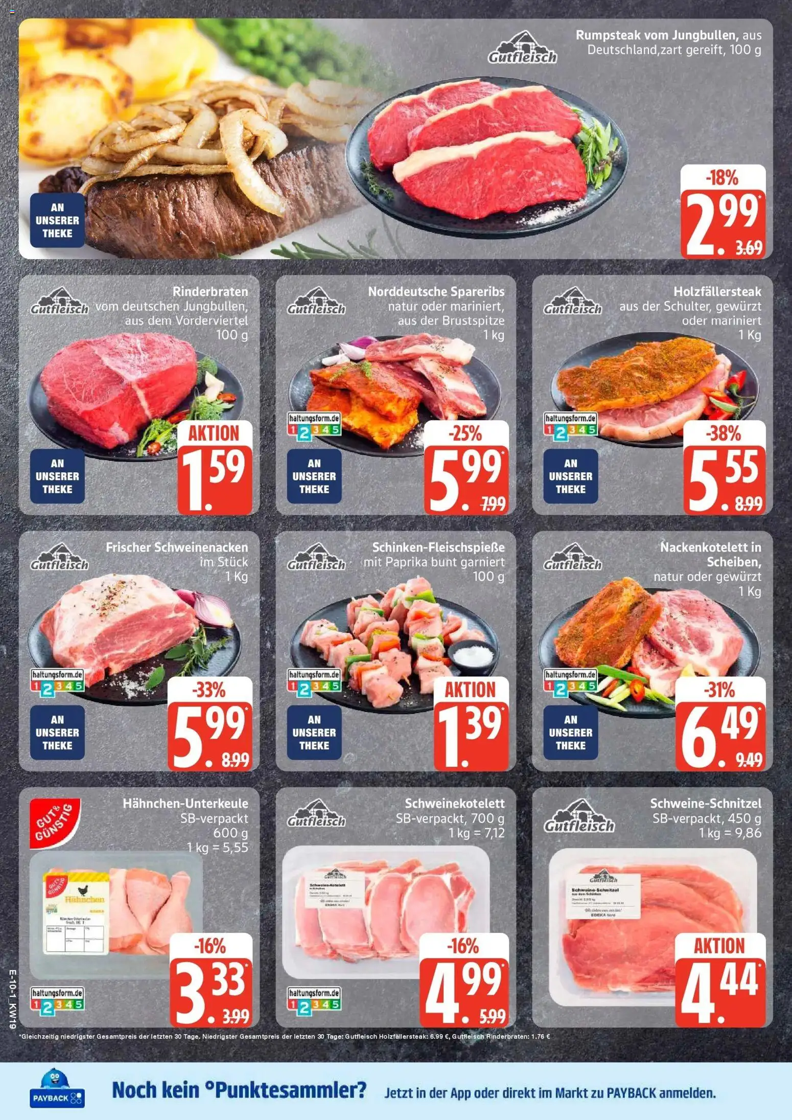 Marktkauf Prospekt Hamburg	 – gültig ab 03.05.2026 | Seite: 12 | Produkte: Rinderbraten, Rumpsteak, Hahnchen, Schnitzel