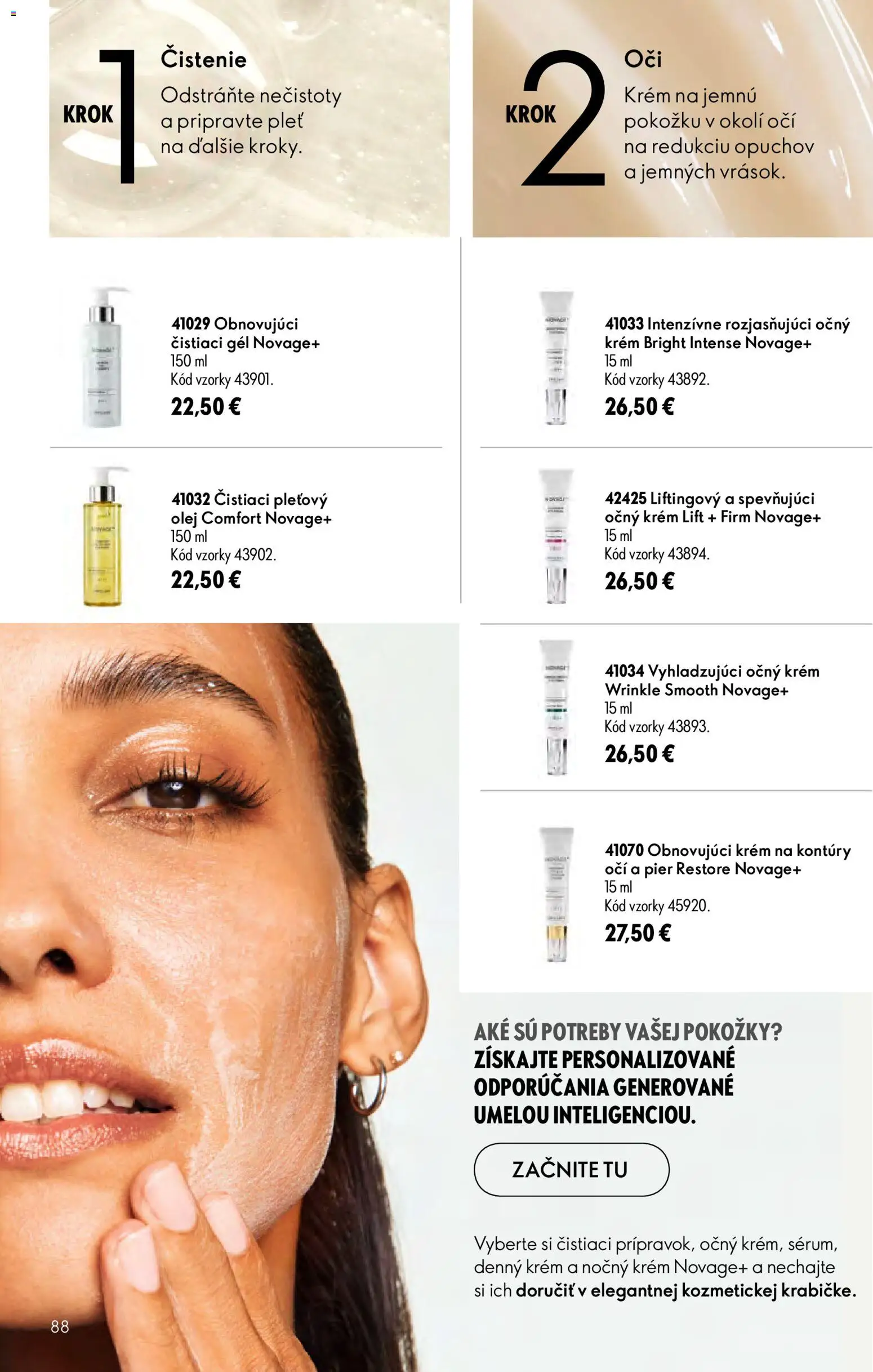 Nové Oriflame akcie – leták je platný od 29.07.2026 | Strana: 88 | Produkty: Olej, Krém
