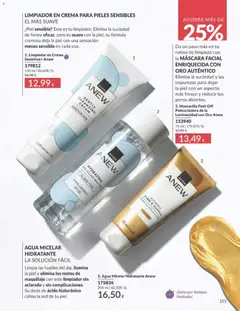 Vista previa Catálogo AVON campaña 8 válido desde el 01/08/2026 | Página: 101 | Productos: Maquillaje, Máscara, Agua micelar, Crema