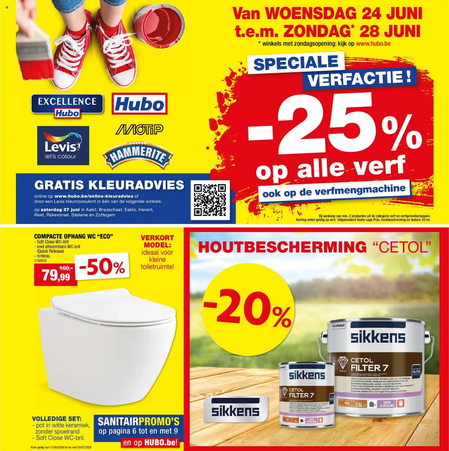 Nieuwe » Hubo folder van 24/06/2026 🤩  « is er! Ontdek geweldige aanbiedingen en bespaar. | België