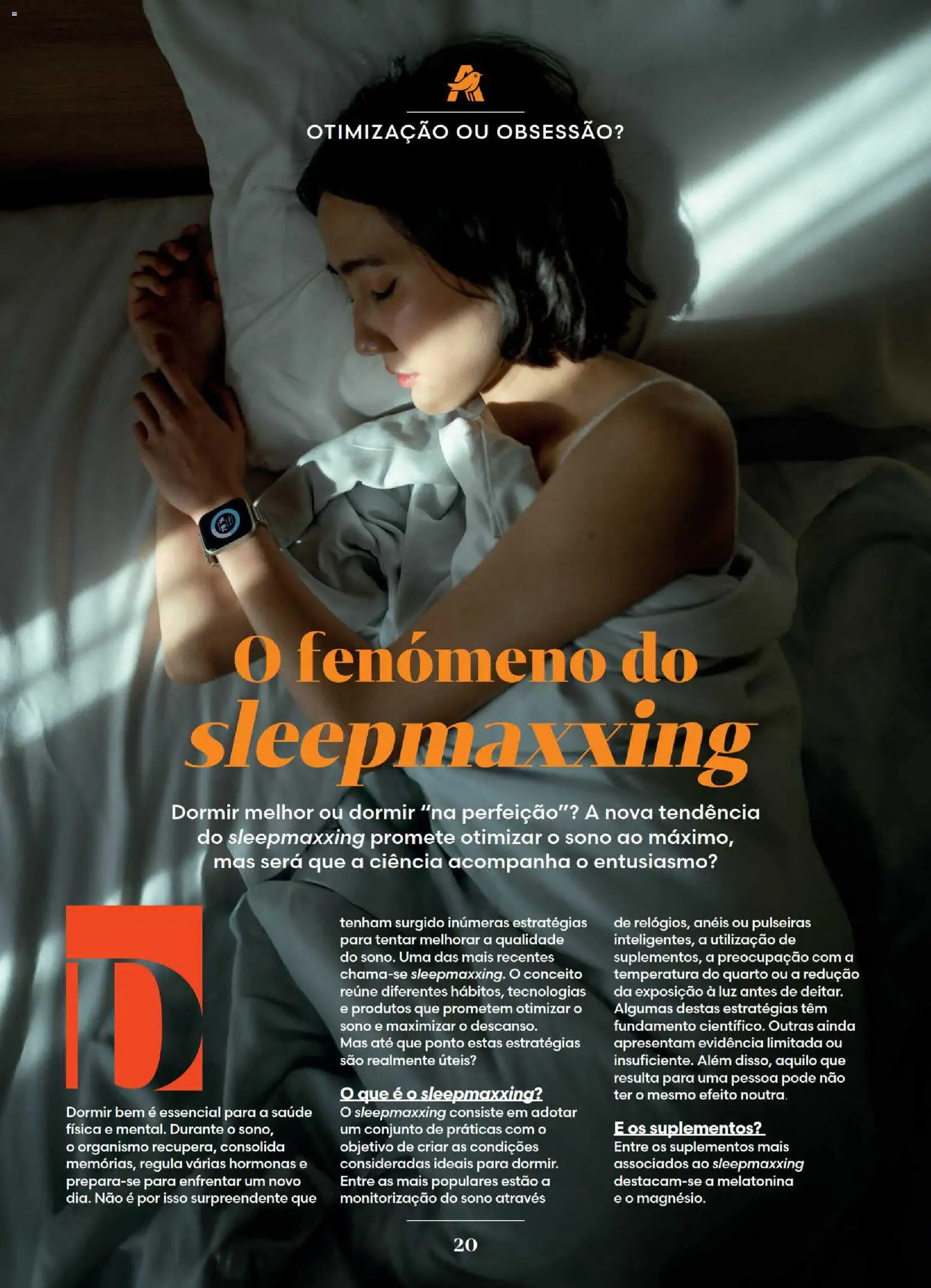 Auchan Revista Longevidade e Especial Bebe │ válido de 02/09/2026 | Página: 20 | Produtos: Melatonina