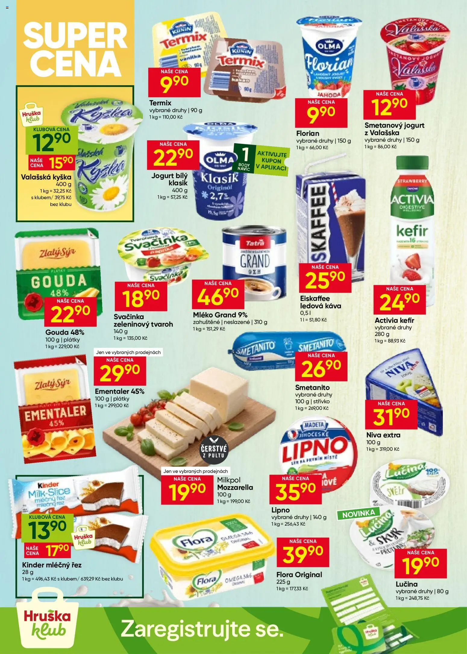 Hruška leták od 01.07.2026 | Strana: 6 | Produkty: Sýr, Jogurt, Termix, Niva