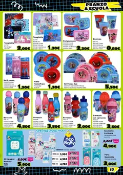 Anteprima del volantino Orizzonte volantino Scuola valido a partire dal 30/07/2026 | Pagina: 17 | Prodotti: Porta, Bicchiere, Piatto, Borraccia