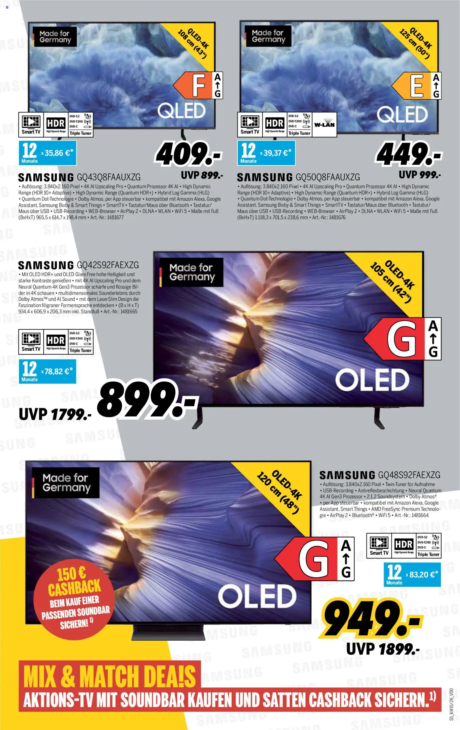 Medimax Prospekt 	 – gültig ab 03.04.2026 | Seite: 5 | Produkte: USB, Soundsystem, Maus, TV