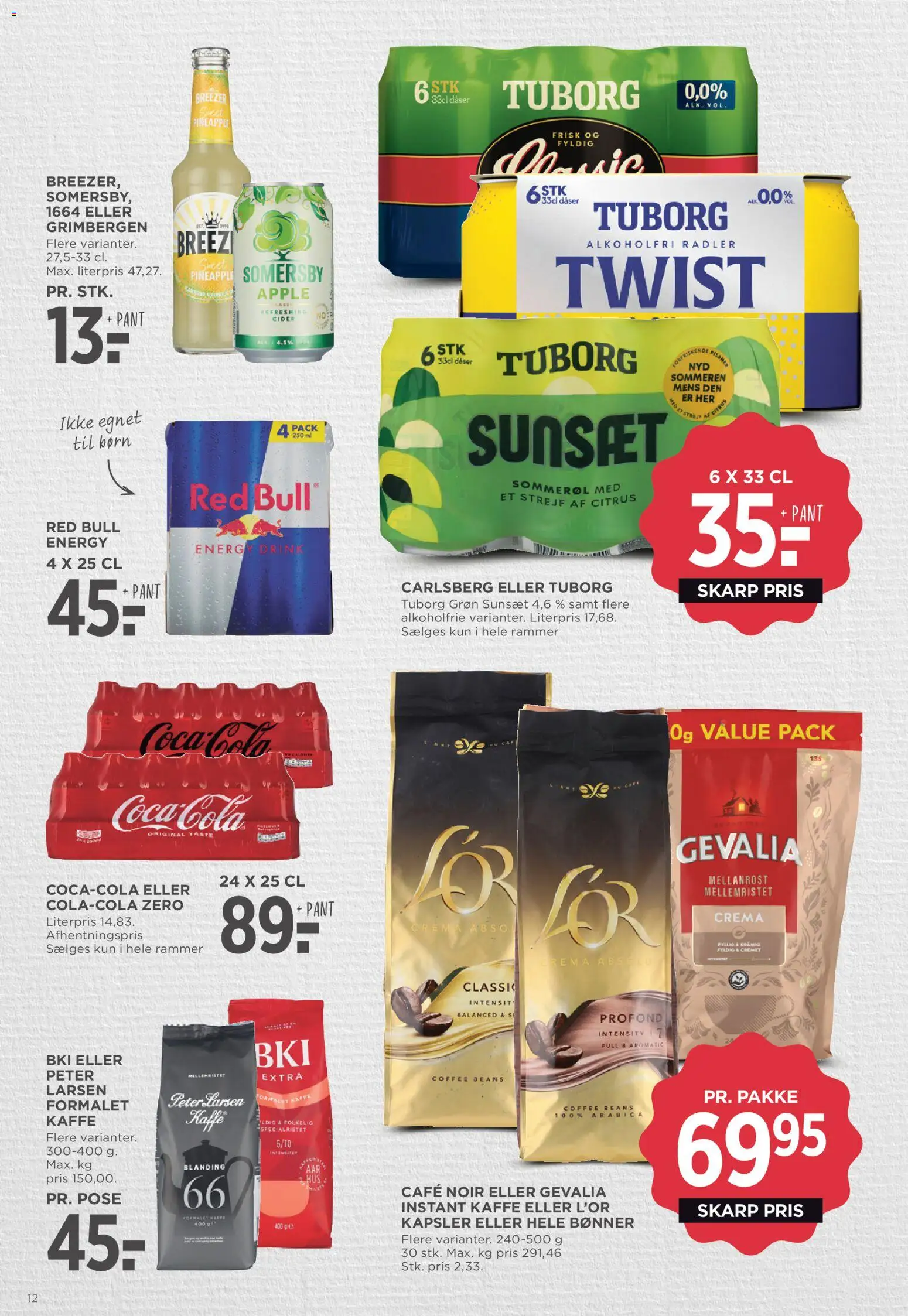 Meny tilbudsavis – gyldig fra 10/07/2026 | Side: 19 | Produkter: Kaffe, Cider, Bønner, Instant Kaffe