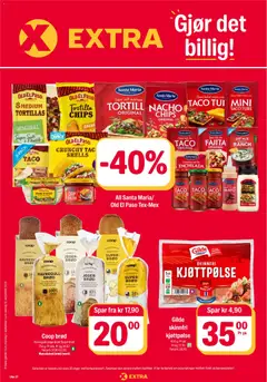 Forhåndsvisning av Coop Extra kundeavis gyldig fra 07/09/2026