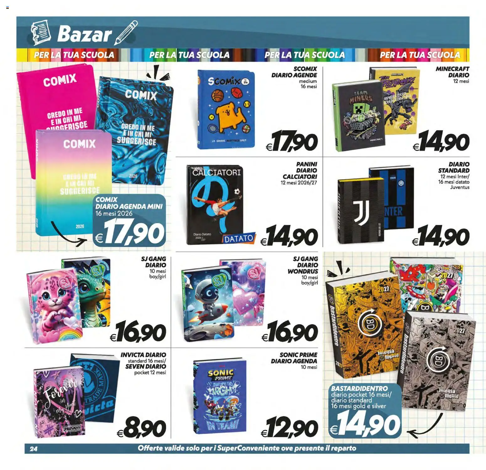 Volantino SuperConveniente del 21/07/2026 | Pagina: 24