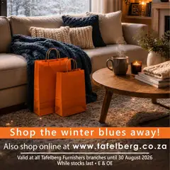 Tafelberg Furnishers specials catalogue – valid from 19/08/2026