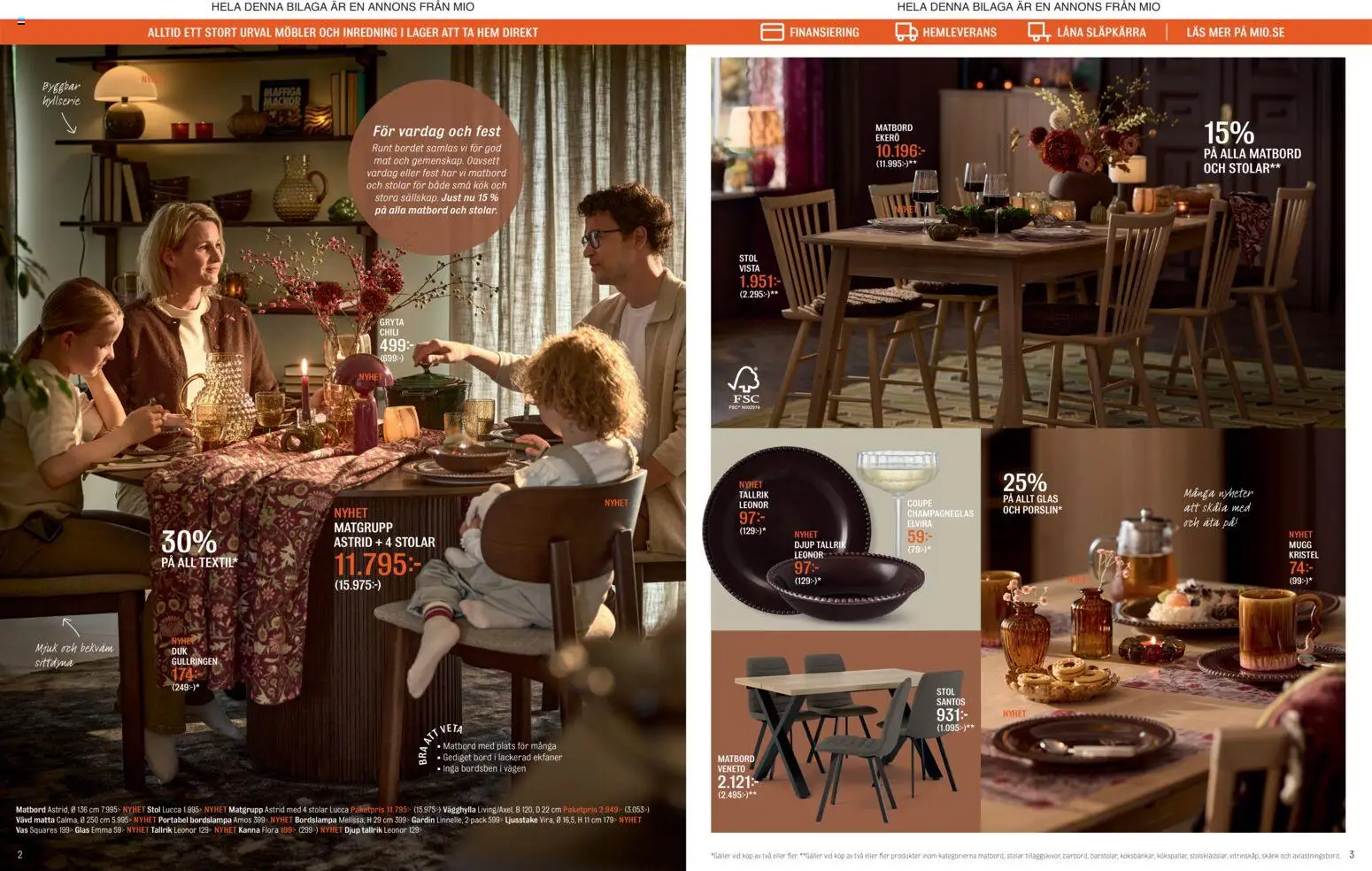 Mio reklamblad aktuell från 28/09/2026 | Sida: 2 | Produkter: Galler, Bord, Vas, Chili