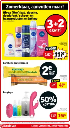 Kruidvat folder week 25 - Voorbeeld van een folder van Kruidvat, geldig van 16.06.2026 | Pagina: 54 | Producten: La, Alcohol, Scheerschuim, Antitranspirant