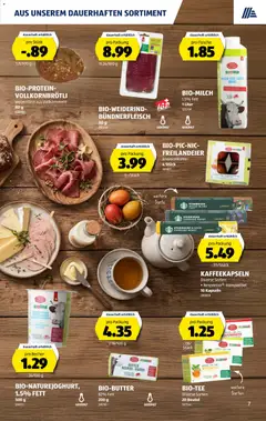 BIO-BUTTER, 82% Fett, 200 g ab 16.07.2026 gültig | Seite: 7 | Produkte: Milch, Butter