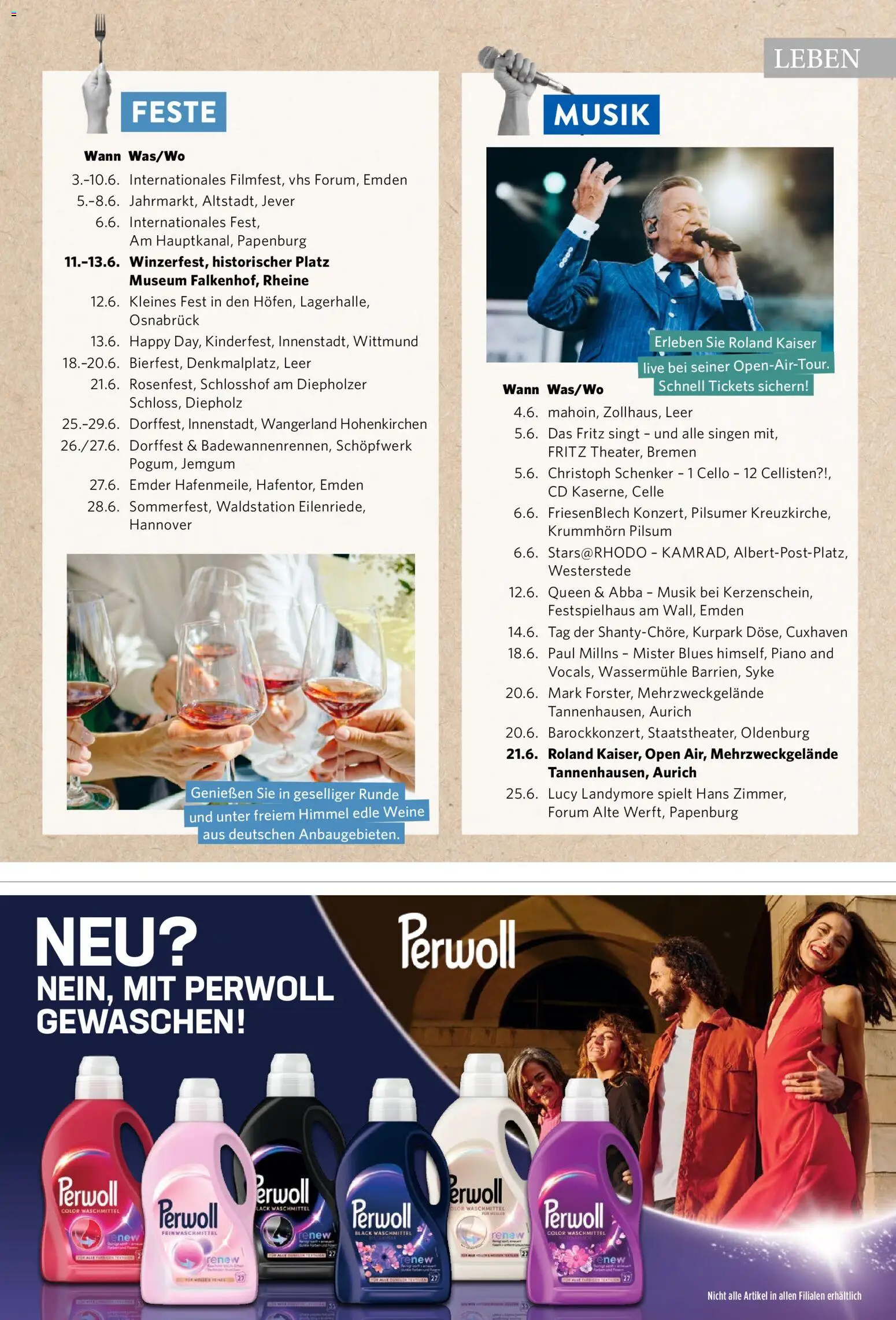 Combi myTime Juni 2026 – gültig ab 01.06.2026 | Seite: 75 | Produkte: Perwoll, Waschmittel, Jever