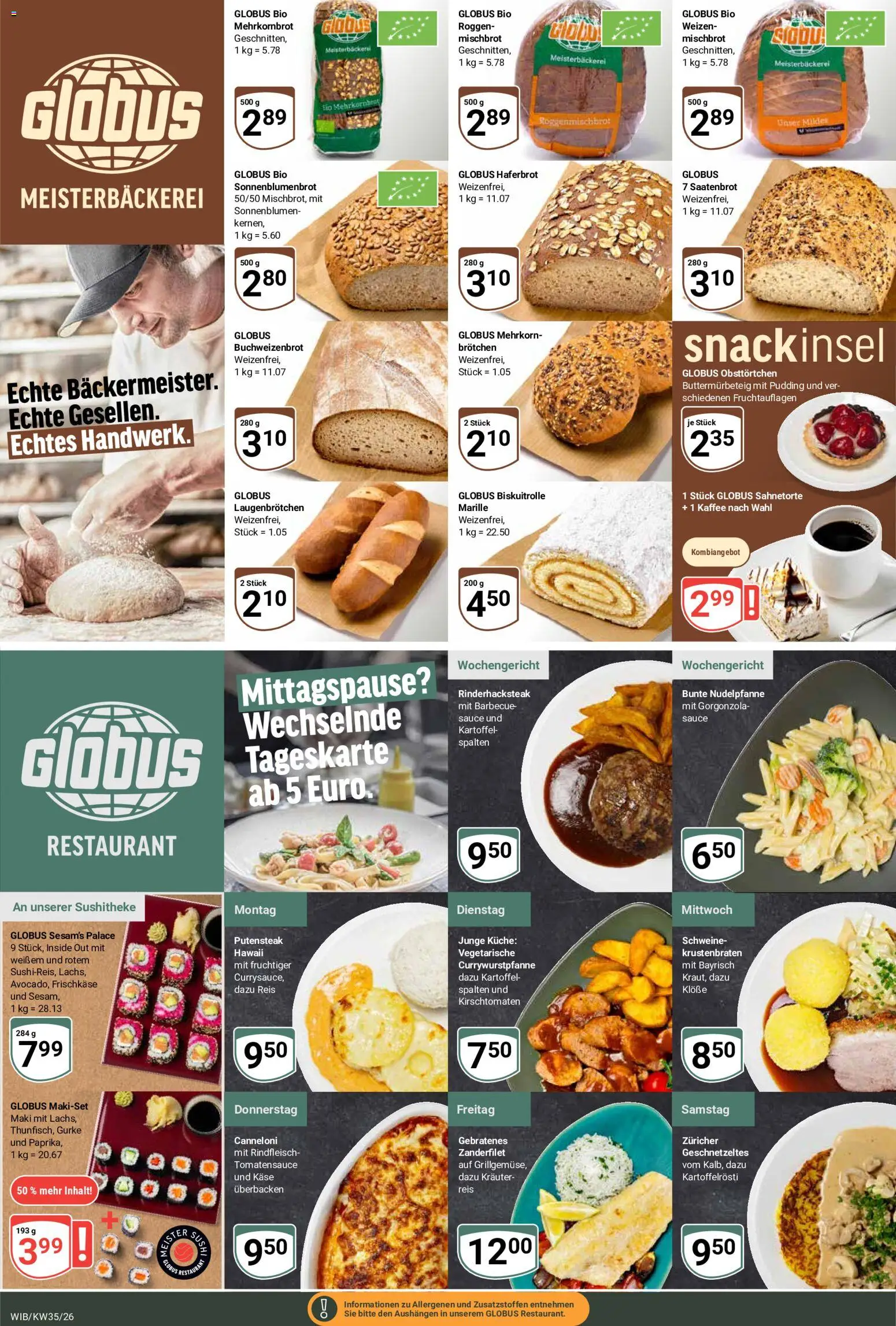 Globus Prospekt Wiesbaden-Nordenstadt – gültig ab 24.08.2026 | Seite: 9 | Produkte: Käse, Küche, Reis, Kirschtomaten