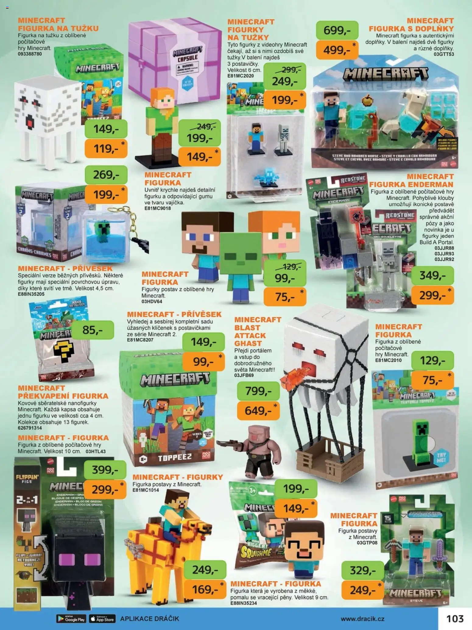 Dráčik katalog - Vánoce od 08.10.2026 | Strana: 103 | Produkty: Figurky