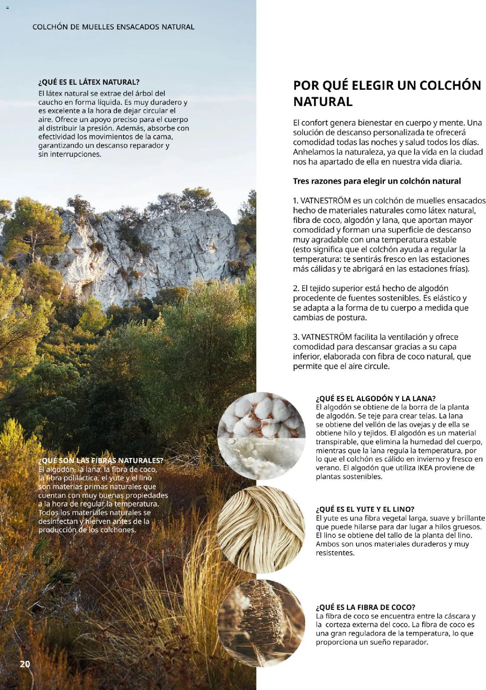 Catálogo IKEA Confort │ válido desde el 01.02.2026 | Página: 20 | Productos: Τυρόπιτα, Té, Colchon