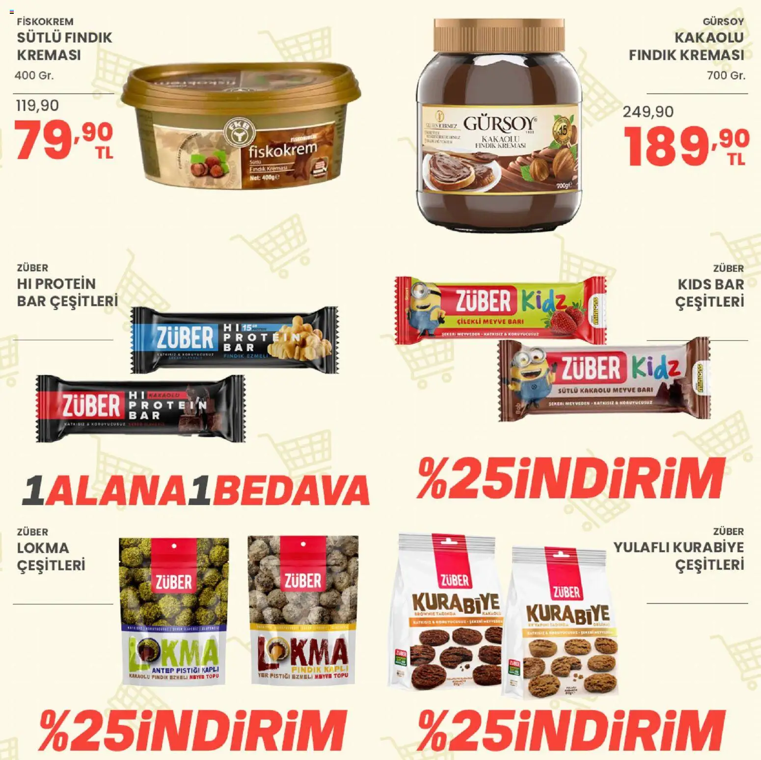 Sarıyer Katalog - 28 Ağustos 2026 tarihinden itibaren geçerlidir | Sayfa: 26 | Ürünler: Fındık, Kurabiye, Meyve