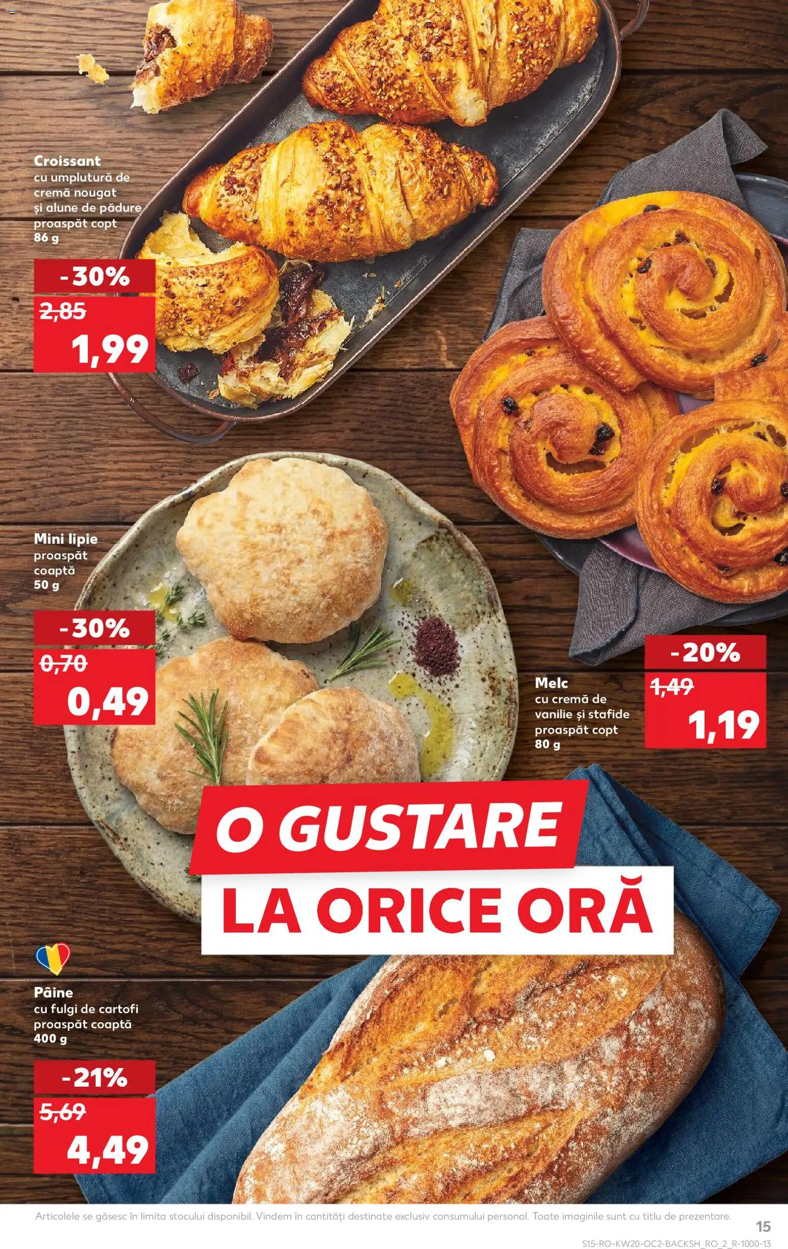 Noul catalog Kaufland – valabil de la 13.05.2026 | Pagină: 15 | Produse: Alune, Cremă, Stafide, Cartofi