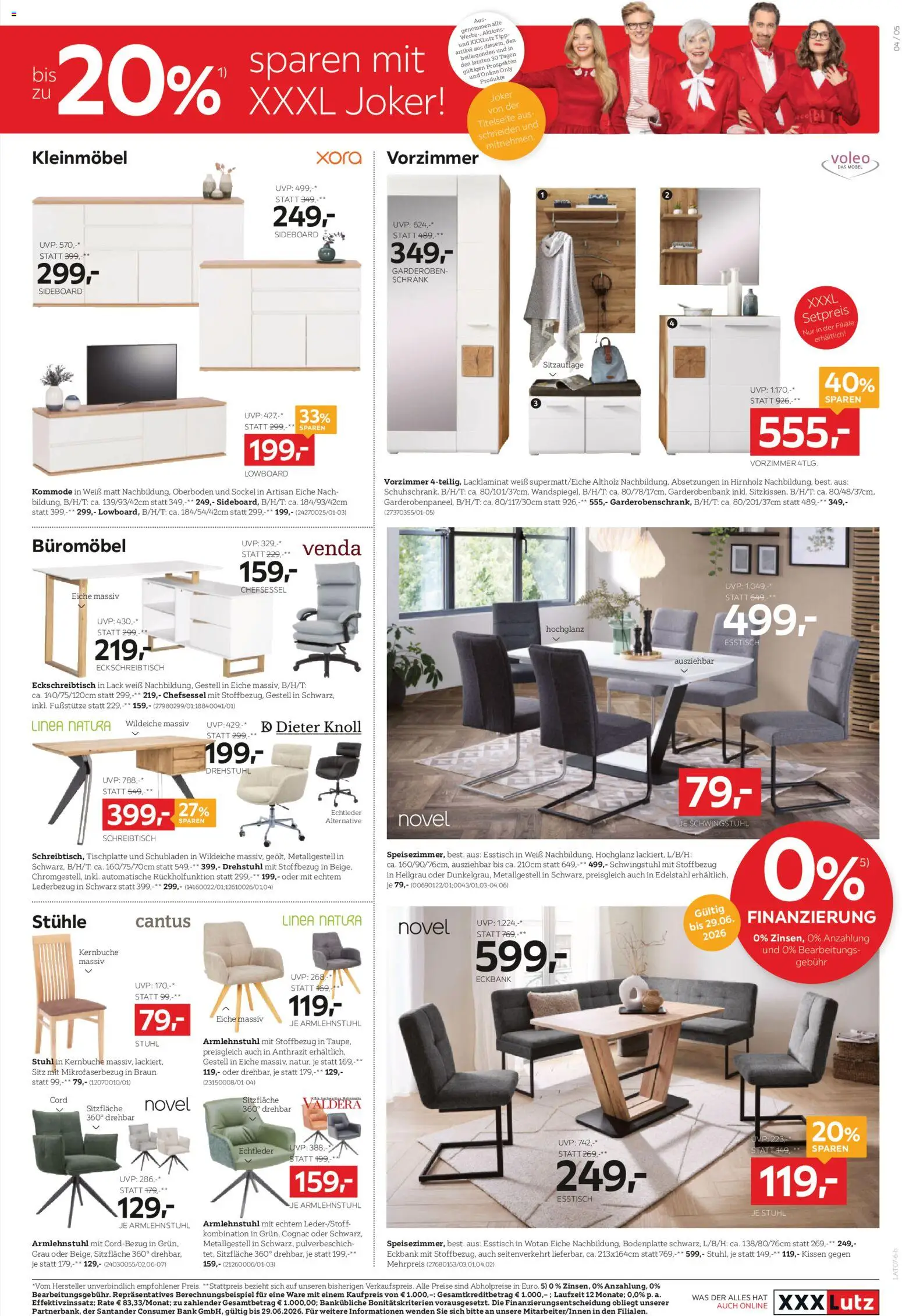 XXXLutz Prospekt aktuell gültig ab 23.06.2026 | Seite: 5 | Produkte: Kissen, Kommode, Stuhl, Schrank