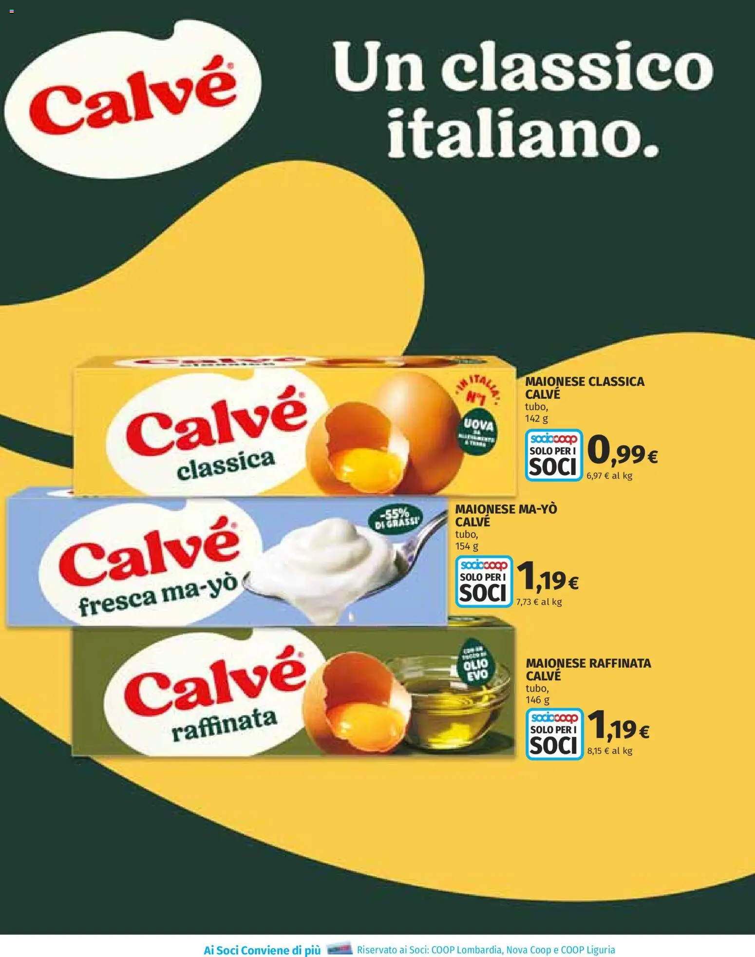 Volantino COOP del 15/10/2026 | Pagina: 34 | Prodotti: Uova, Maionese, Olio