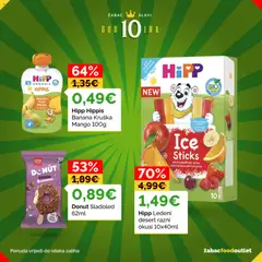 Žabac Katalog - Pregled kataloga iz trgovine Žabac, vrijedi od 01.06.2026 | Stranica: 34 | Proizvodi: Sladoled, Mango, Kruška