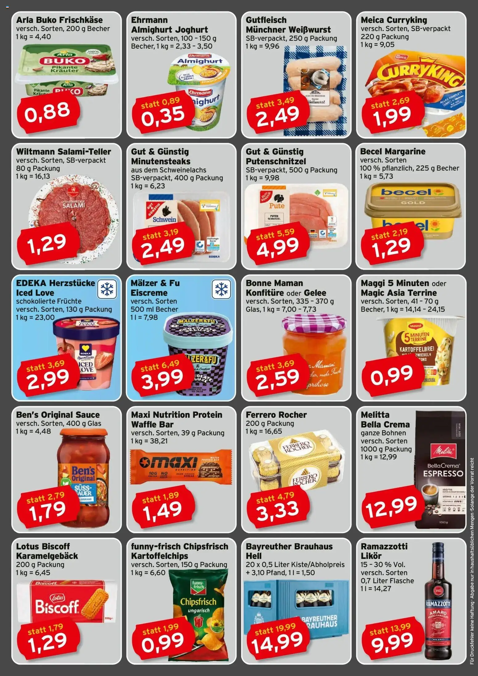 CAP Markt Prospekt Rostock – gültig ab 28.09.2026 | Seite: 2 | Produkte: Melitta, Maggi, Pane, Ramazzotti