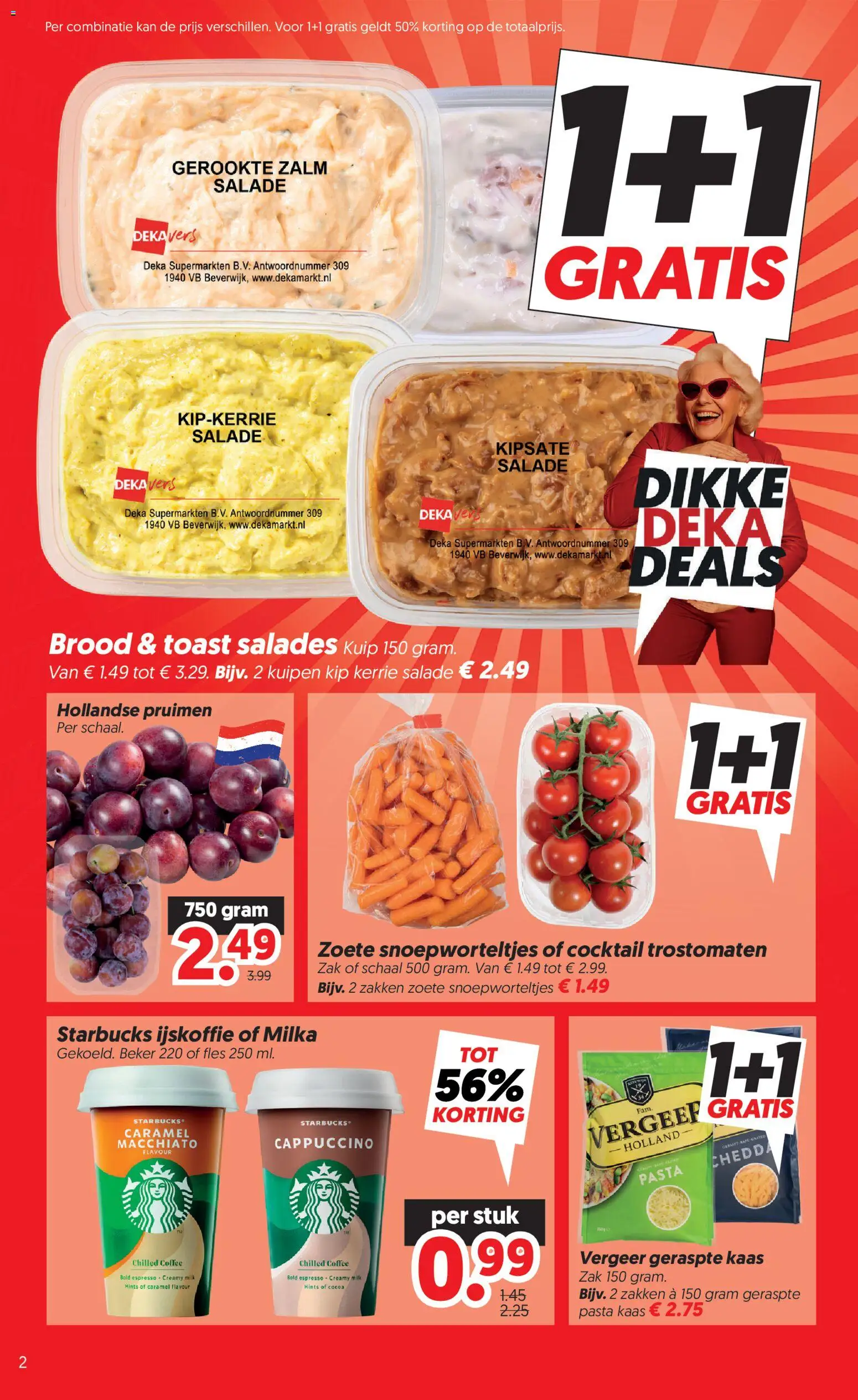 {H1} | Pagina: 2 | Producten: Kan, Fles, Gerookte zalm, Ijskoffie