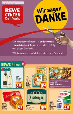 Rewe Prospekt Zella-Mehlis ab 12.10.2026 gültig