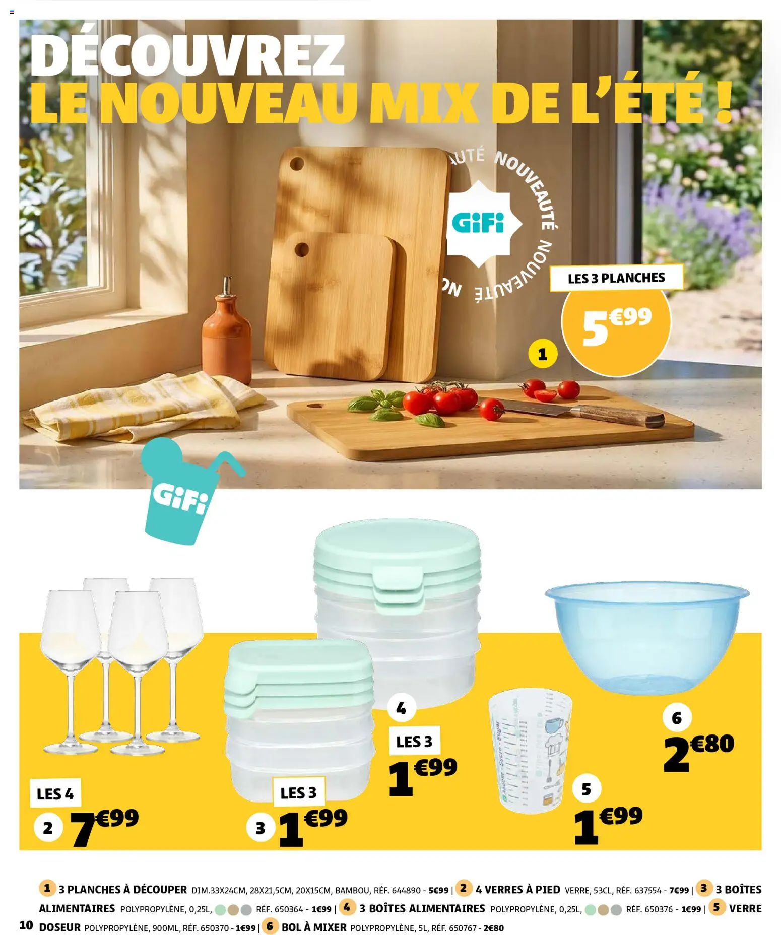 {H1} | Page: 10 | Produits: Mixer, Bol