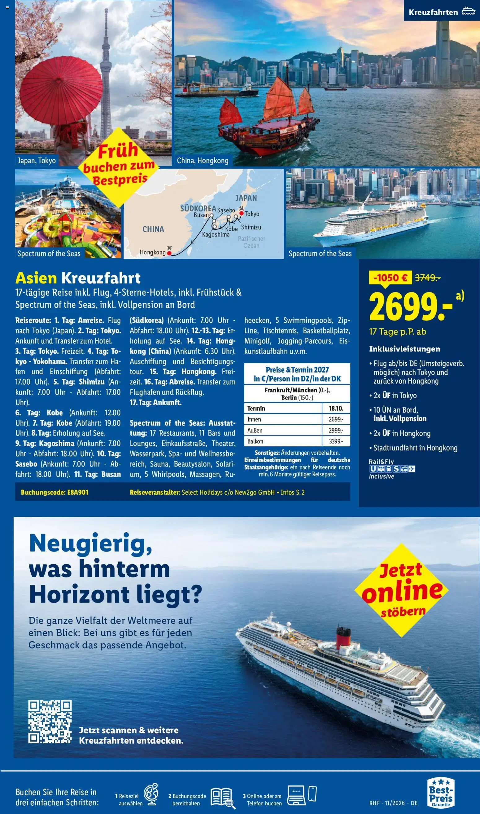 Lidl Reisen Prospekt – gültig ab 28.10.2026 | Seite: 33