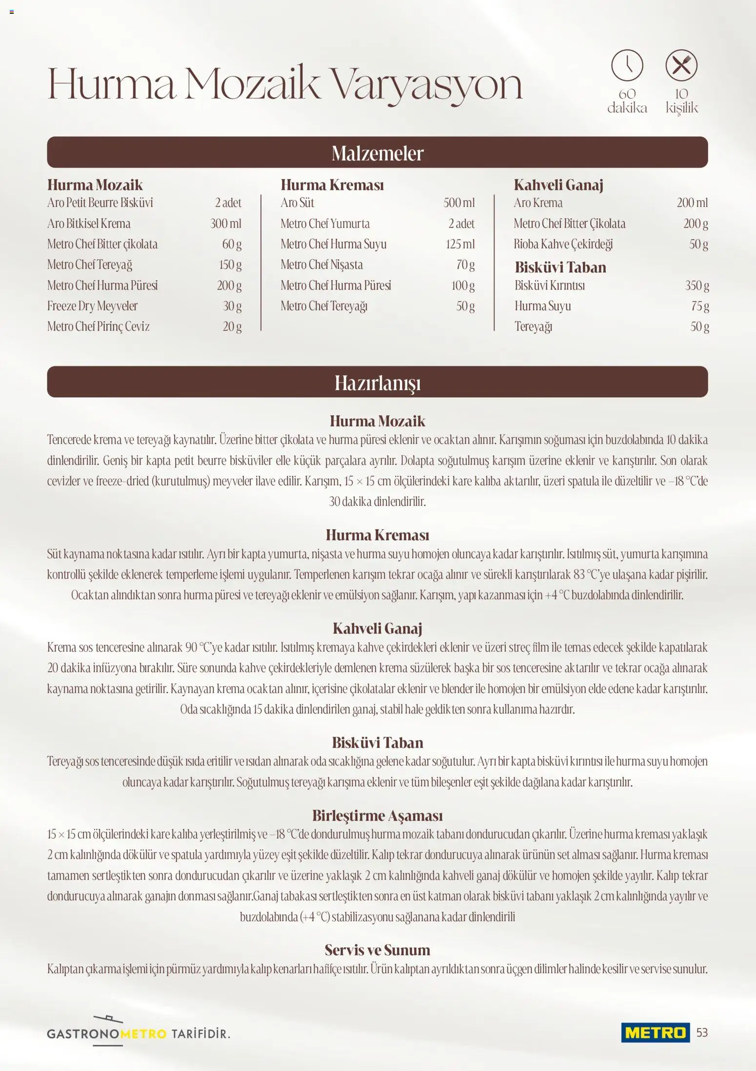 Metro - Pastacılık Kataloğu - 06.04.2026 tarihinden itibaren geçerlidir | Sayfa: 53 | Ürünler: Blender, Yumurta, Spatula, Ceviz