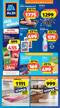 Aldi akciós újság - amely érvényes a következő dátumtól: 2026.07.30.