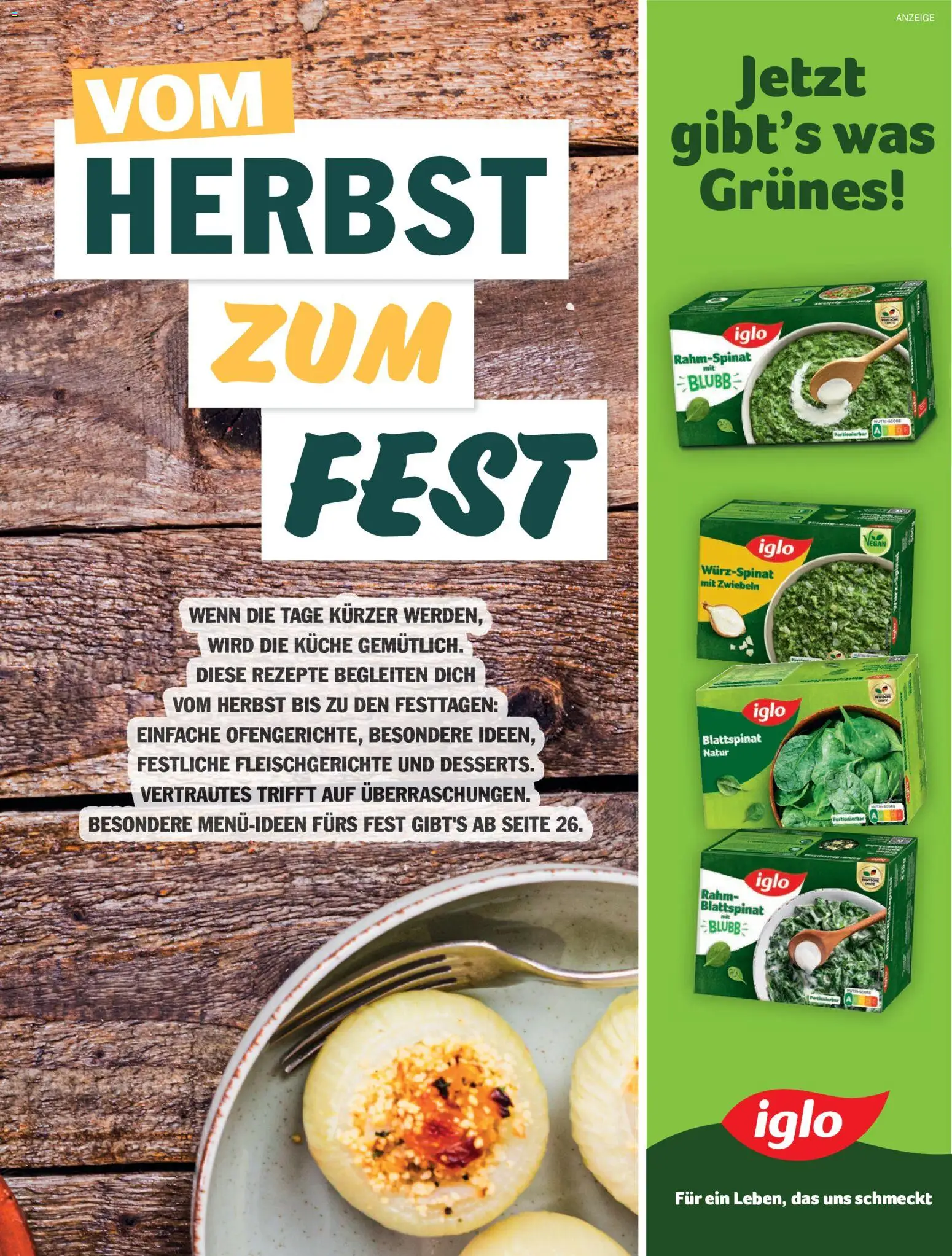 HIT pures Leben 04/2026 – gültig ab 06.10.2026 | Seite: 17 | Produkte: Iglo, Küche, Zwiebeln