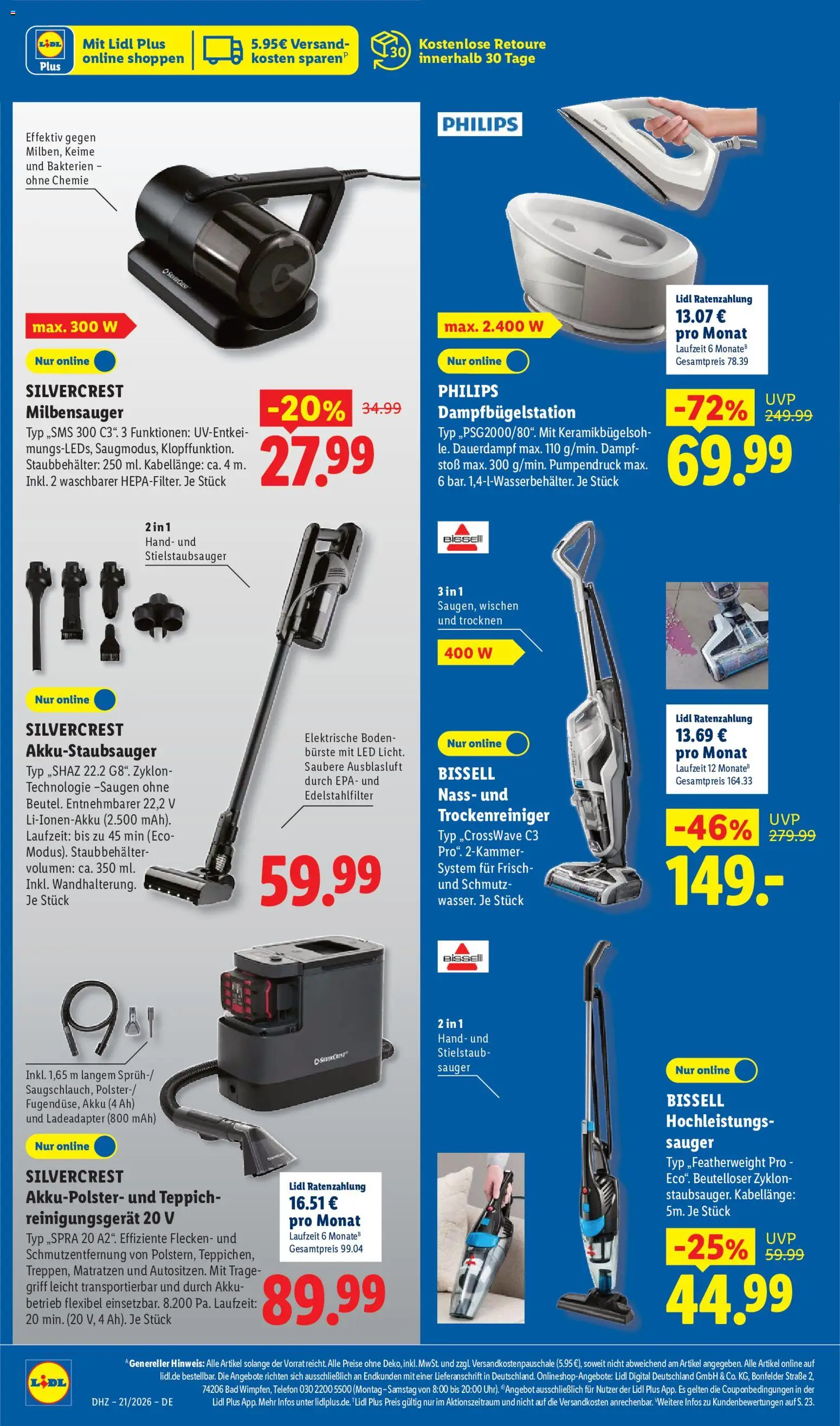 Lidl Prospekt – gültig ab 18.05.2026 | Seite: 32 | Produkte: Philips, Bad, Bürste, Telefon