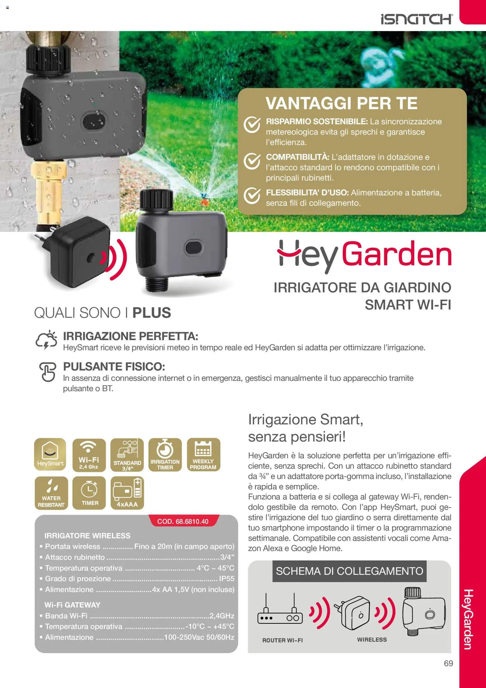 Volantino GBC del 02/07/2026 | Pagina: 69 | Prodotti: Router, Irrigatore, Adattatore, Batteria